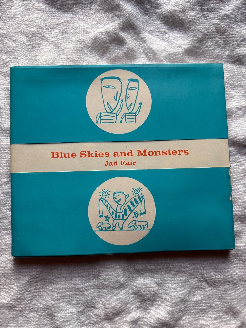 Blue Skies and Monsters Book Jad Fair 2006 Half Japanese Paper Cuttings DVD
